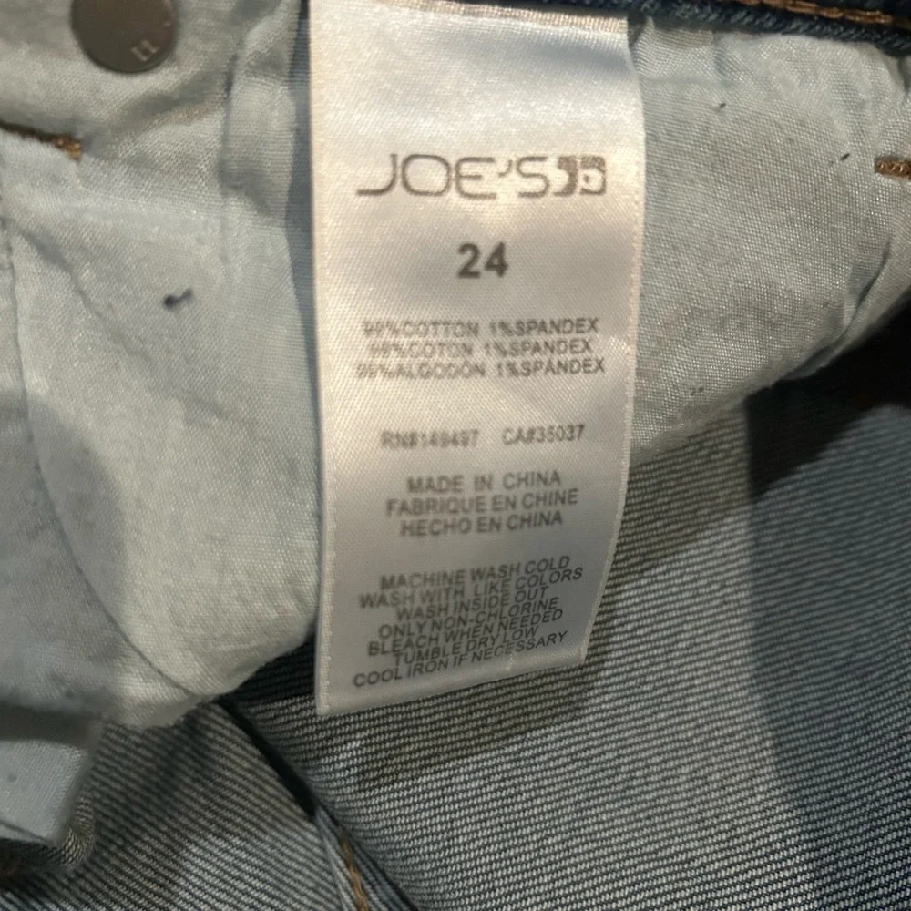 Joe's Jeans Classic Blue Jean Shorts Size 24 - Picture 5 of 5